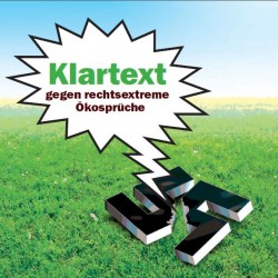 Broschüre Klartext gegen rechtsextreme Ökosprüche - Umweltministerium Rheinland-Pfalz