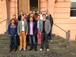 Queerer Stammtisch Speyer zum besuch im Landtag am 24.09.2015